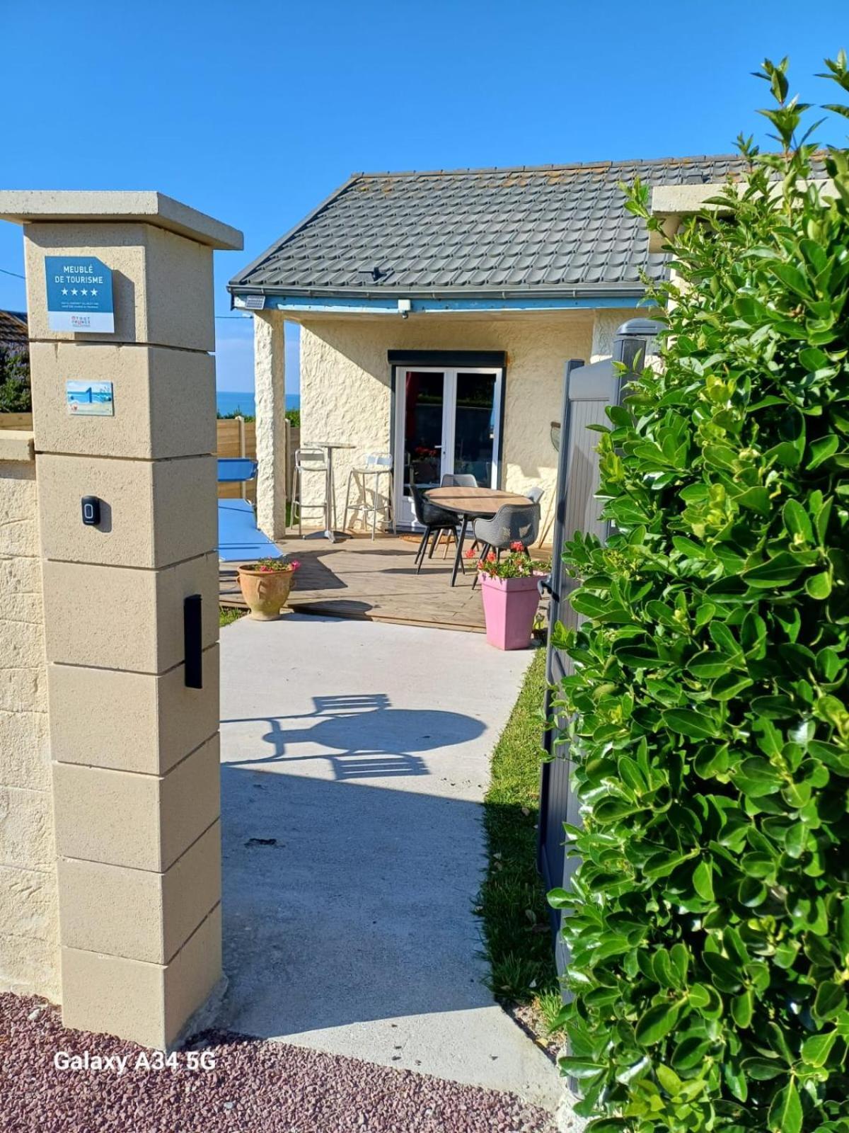 La Maison Entre Deux Plages,Vue Sur Mer Classee 4 Etoiles Criel-sur-Mer Extérieur photo