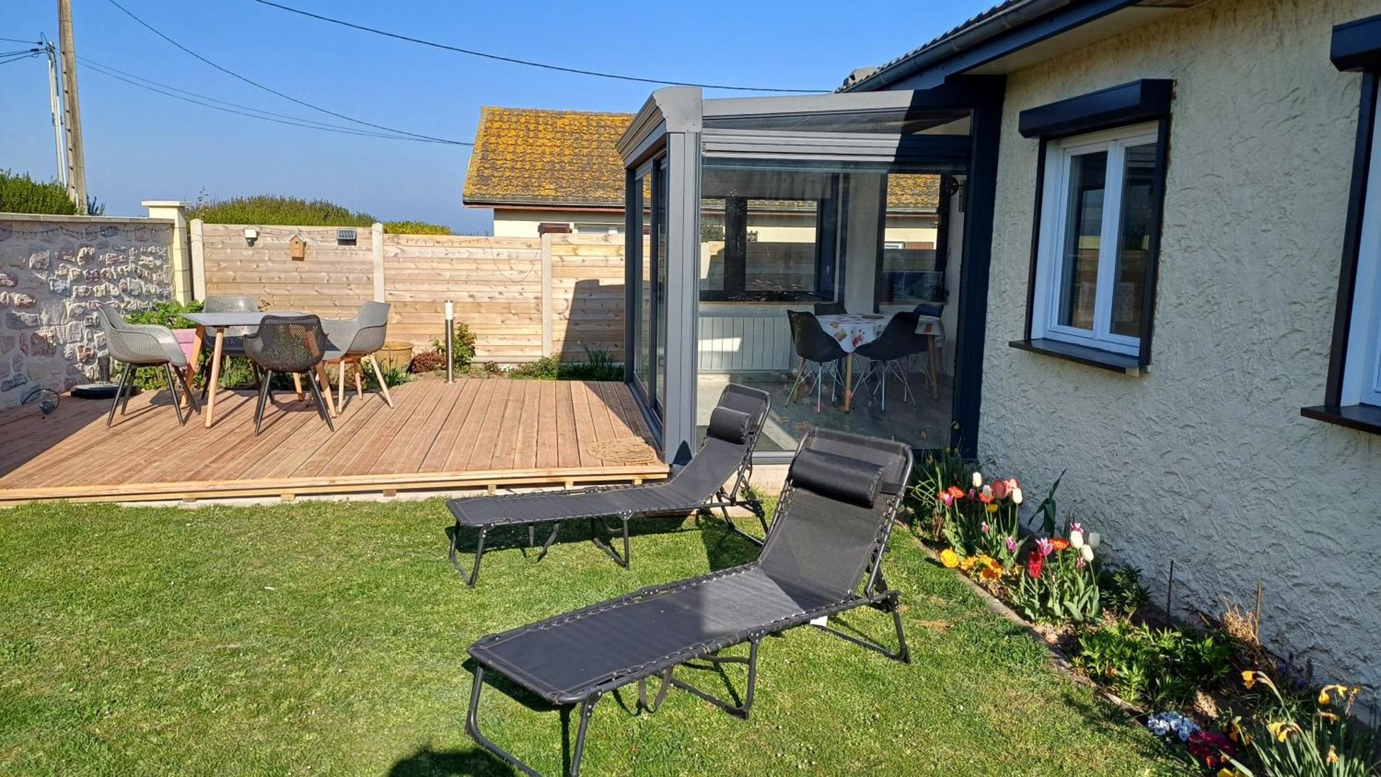 La Maison Entre Deux Plages,Vue Sur Mer Classee 4 Etoiles Criel-sur-Mer Extérieur photo